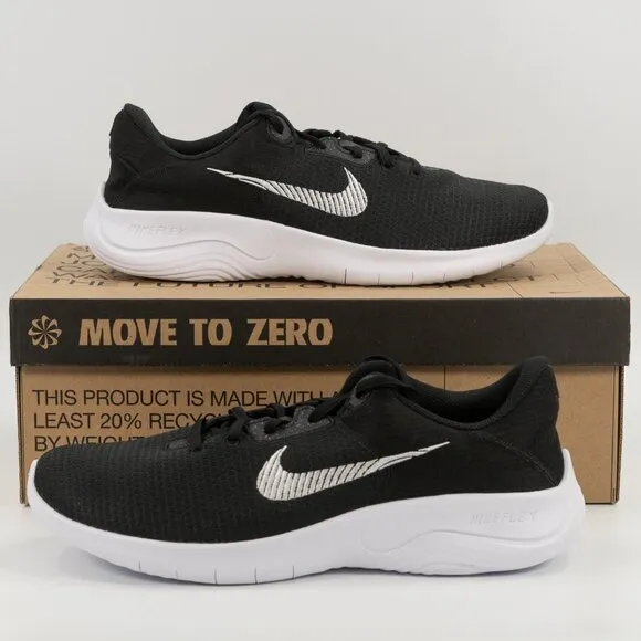 Nike Flex Experience Run 11 EXTRA WIDE 'Black White' DH5753-001 Multi Size