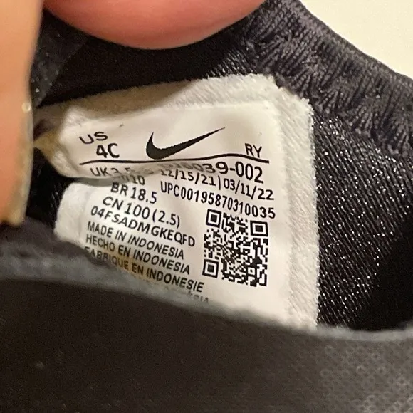 Nike Flex Runner 2 Baby/Toddler Shoes 4C DJ6039-002 New
