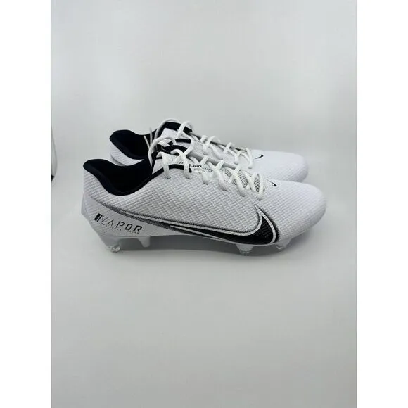 Nike Football Cleats Vapor Edge 360 Speed Black White DO1145-100 Men’s 12 Wide