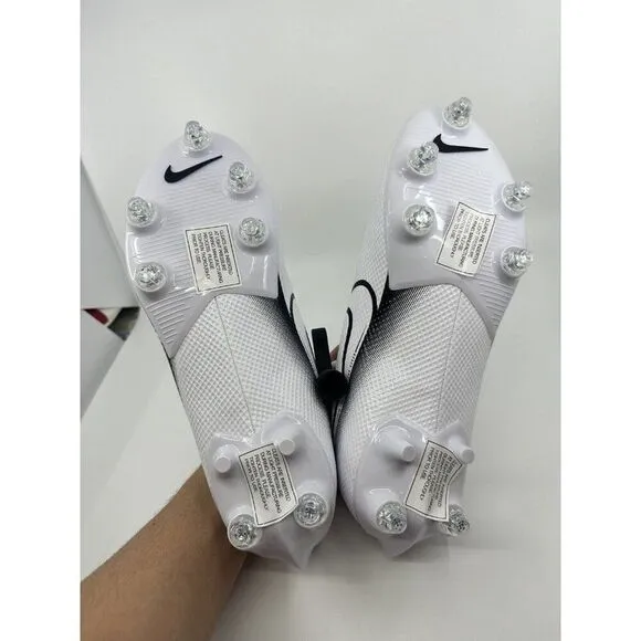Nike Football Cleats Vapor Edge 360 Speed Black White DO1145-100 Men’s 12 Wide