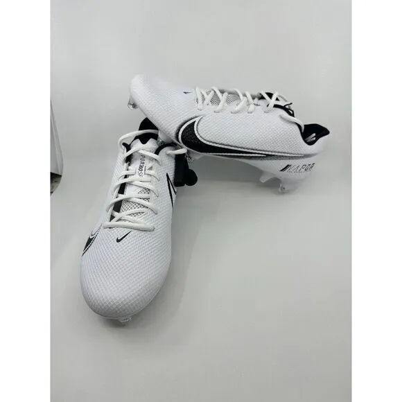 Nike Football Cleats Vapor Edge 360 Speed Black White DO1145-100 Men’s 12 Wide