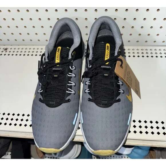 Nike Free Golf NN Mens Spikeless Golf Shoes Size 10 WIDE Gray Gold FQ7875-003