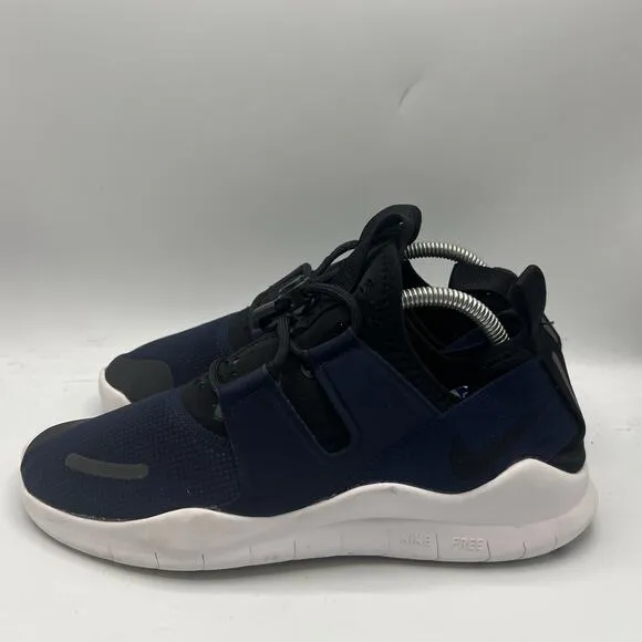 Nike Free RUN CMTR Commuter Navy/Black Running Shoes AA1621-401 Womens Size 10