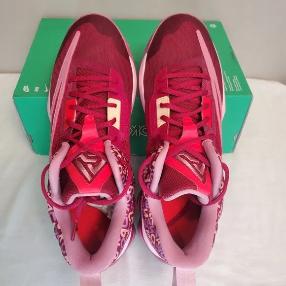 Nike Giannis Immortality 3 Basketball Shoes Red Peach Berry DZ7533-600 New