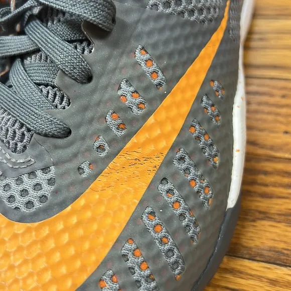 NIKE | Hyperlive EP Cool grey/orange shoes/sneakers