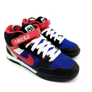 Nike ID Dunk 6.0 Mid 2009 Womens Size 7.5 Black Pink Blue Sneaker Shoes 370685-9