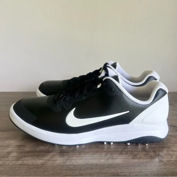 Nike Infinity Golf Black White Men's Shoe Size 10.5 SKU#24580