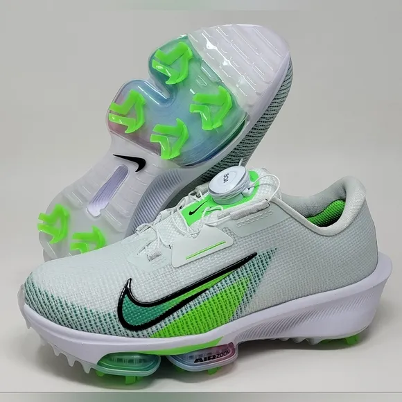 Nike Infinity Tour BOA 2 Golf Shoes Barely Green FN6730-300 Mens Sz 3.5 Wide New