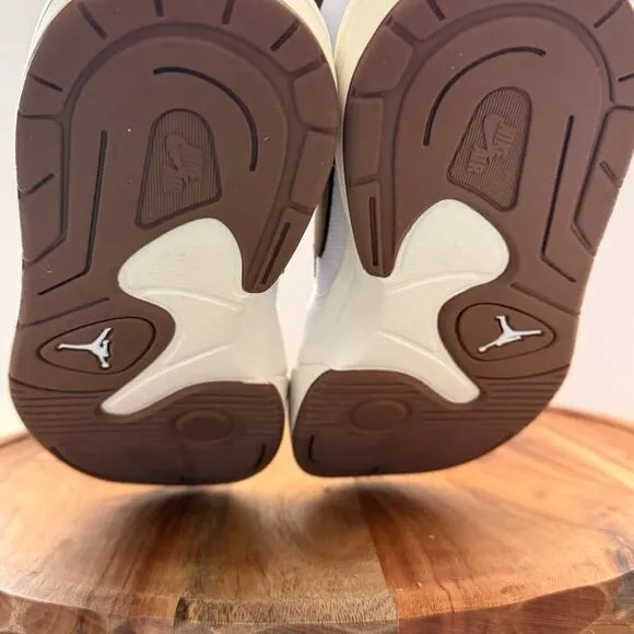 Nike Jordan Stadium 90 White Brown Women's Casual Shoes Size 6 FB2269-121 New