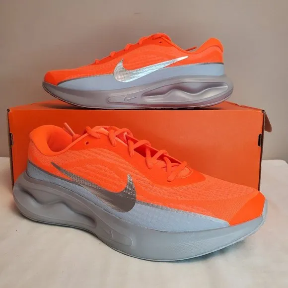 Nike Journey Run Mens Running Shoes HQ2936-800 Orange Gray Reflective Sz 11 New