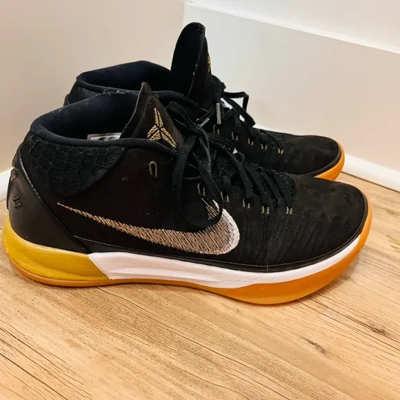 Nike Kobe AD Black Gum Anthracite Men Sneakers 922482-009 size 11.5 bask…
