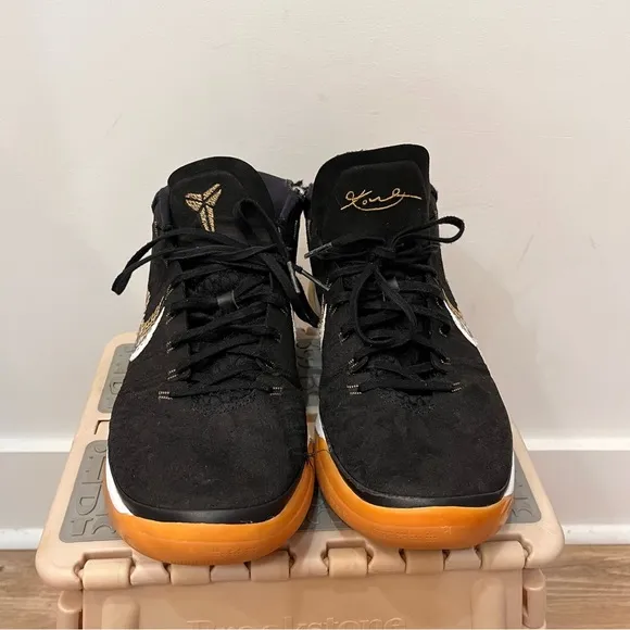 Nike Kobe AD Black Gum Anthracite Men Sneakers 922482-009 size 11.5 bask…