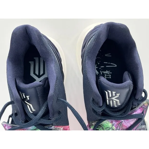 Nike Kyrie 5 Galaxy Blue Mens Basketball Shoes AO2918-900 Size 10.5 Multi Color