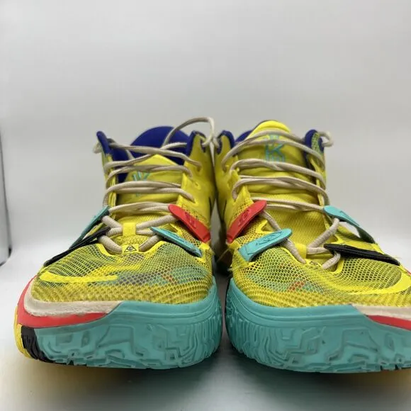 Nike Kyrie 7 &quot;1 World 1 People&quot; Men's Yellow Strike Size 14 (CQ9326-700)