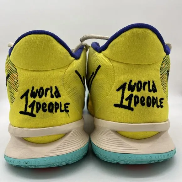 Nike Kyrie 7 &quot;1 World 1 People&quot; Men's Yellow Strike Size 14 (CQ9326-700)