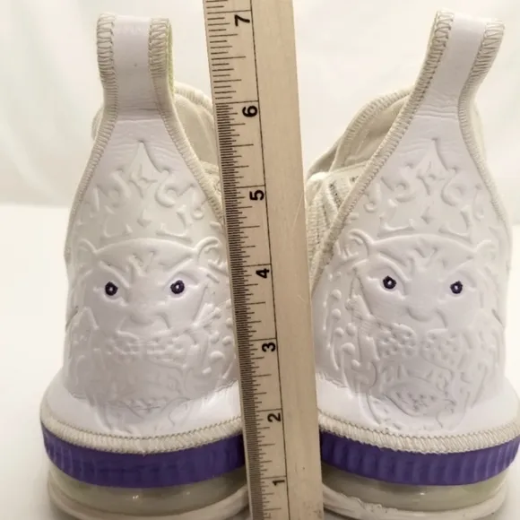 Nike LeBron 16 Mens Size 10 Buzz Lightyear Hightop White Purple Lace Up