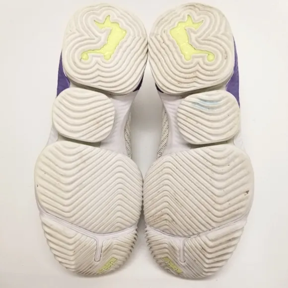 Nike LeBron 16 Mens Size 10 Buzz Lightyear Hightop White Purple Lace Up