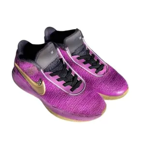 Nike LeBron 20 'Young Heirs' FD0207-500 Youth Size 2Y Purple W/ Gold Swoosh