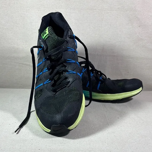 Nike Max Dynasty Black Running Shoes Size M 12