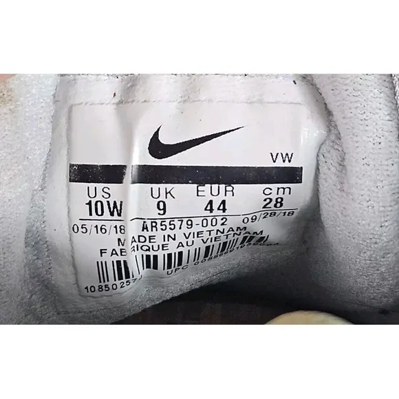 Nike Men's 10 Roshe G Tour Golf Shoes AR5579 002 Gray Green Size 10 Wide