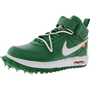 Nike Mens Air Force 1 Mid SP Green Adjustable Leather Golf Shoes New