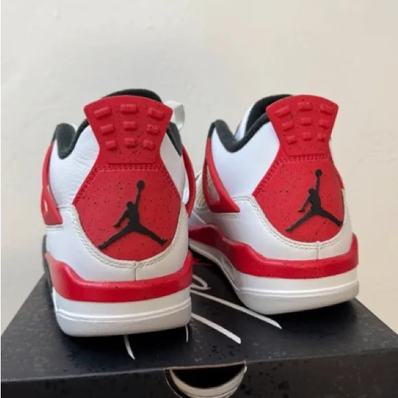 Nike Men's Athletic Shoes - White and Red