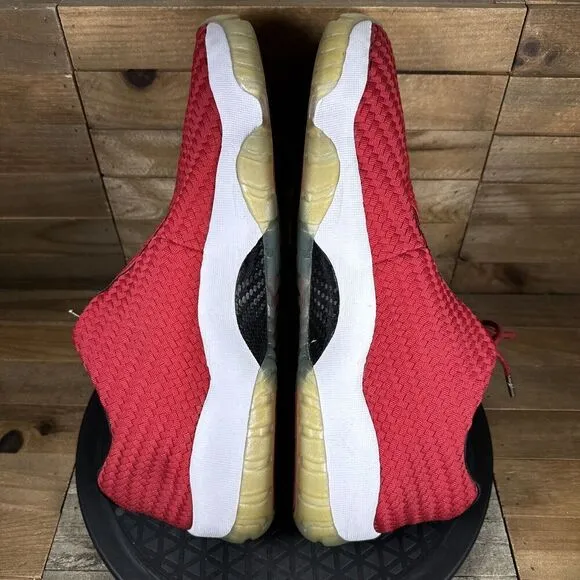Nike Men’s Sz 13 Air Jordan Future Low Red Basketball Lace Up Shoes 718948-601
