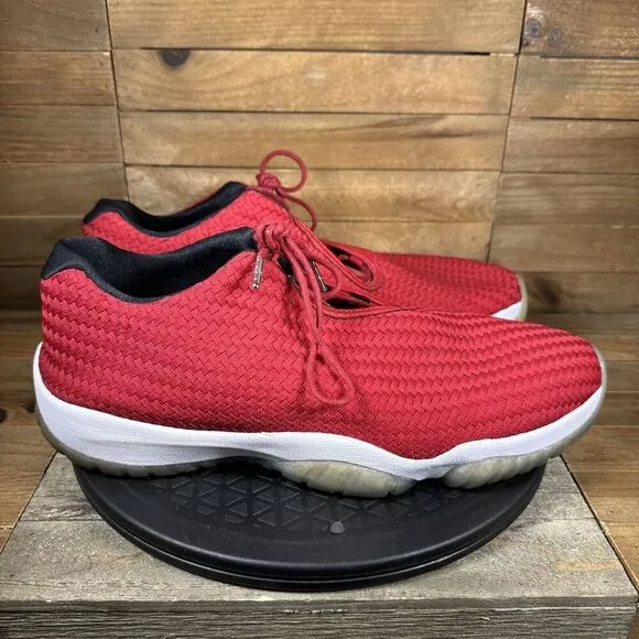 Nike Men’s Sz 13 Air Jordan Future Low Red Basketball Lace Up Shoes 718948-601