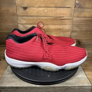 Nike Men’s Sz 13 Air Jordan Future Low Red Basketball Lace Up Shoes 718948-601