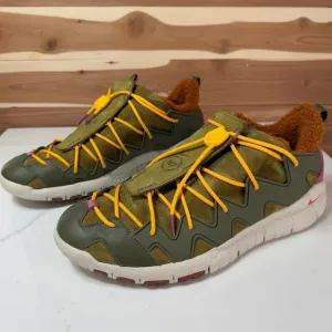 Nike N7 Sherpa Lined‎ Hiking Sneakers Outdoor Trail Shoes Yellow Green US 12.5