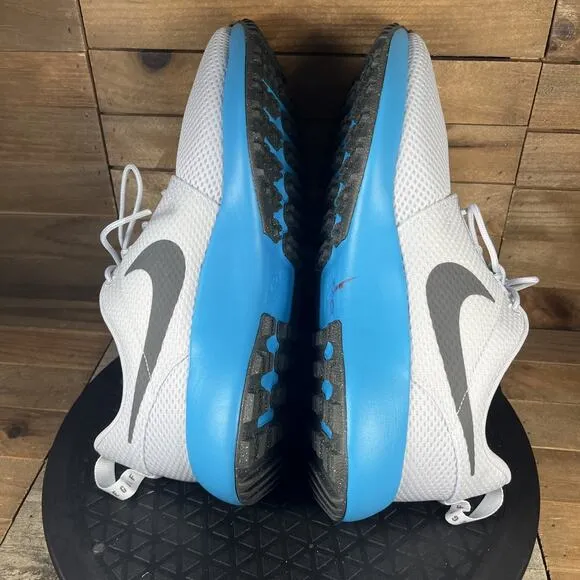 Nike Roshe 2 G Spikeless Golf Men's Size 8 Blue Lightning / Gray Lace Up Shoes