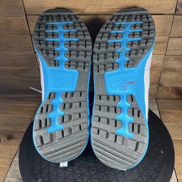 Nike Roshe 2 G Spikeless Golf Men's Size 8 Blue Lightning / Gray Lace Up Shoes