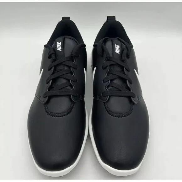 Nike Roshe G Tour Golf Shoes Black White AR5579 001 Mens Size 11.5 WIDE