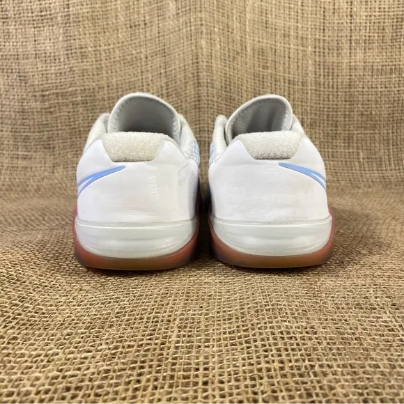 Nike  Running Shoes Metconn Premium  Cross Training  White Blue Sz 9.5