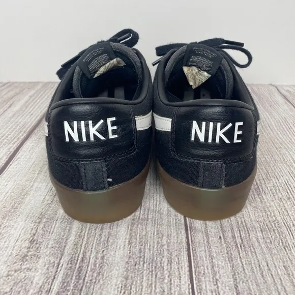 Nike SB Zoom Blazer Low Pro GT Black/White Gum Bottom Soles Mens Size 13 US Men