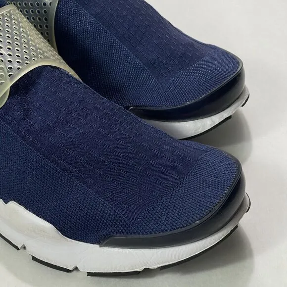 Nike Sock Dart Shoes Mens Size 13 Sneakers Navy Blue White 819686-400