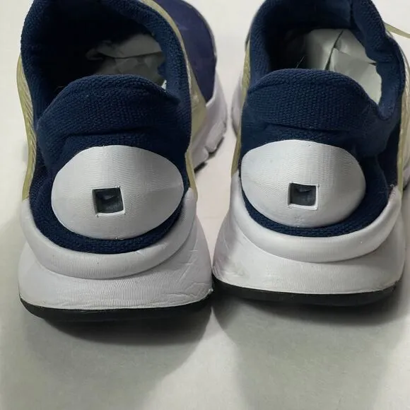 Nike Sock Dart Shoes Mens Size 13 Sneakers Navy Blue White 819686-400