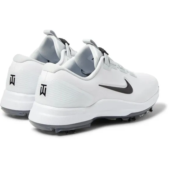 Nike Tiger Wood Golf Spiked White Shoes