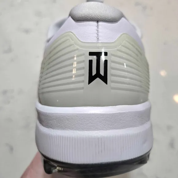 Nike Tiger Wood Golf Spiked White Shoes