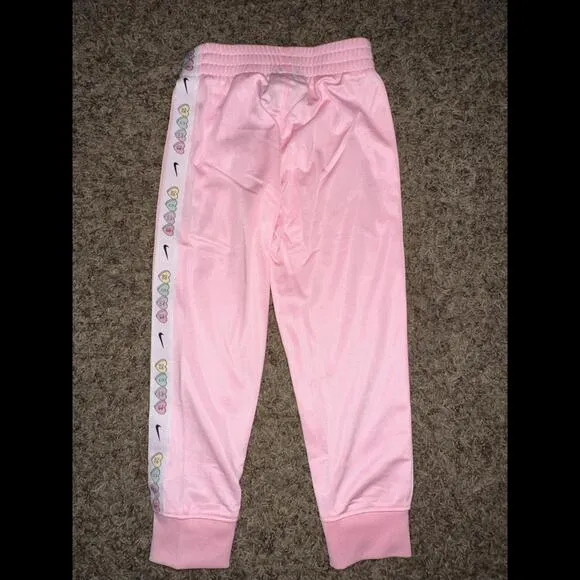 Nike Toddle (Girl’s) VDay Tricot Logo Tape Pink Jacket &amp; Sweats Tracksuit