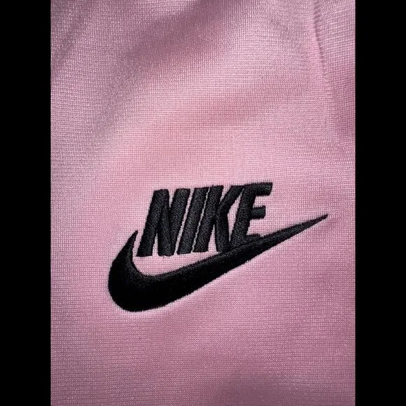 Nike Toddle (Girl’s) VDay Tricot Logo Tape Pink Jacket &amp; Sweats Tracksuit