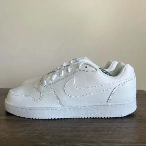 Nike Triple White Ebernon Low Men's Shoe Size 12 #B1643