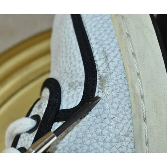 Nike Vandal High Men's Shoes Size 9 White/Black Basketball Sneakers 621187-100