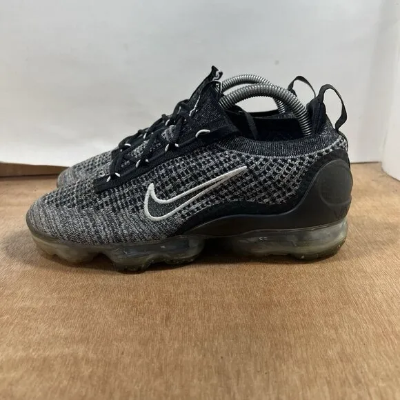 Nike VaporMax 2021 Flyknit Women's Size 9 Shoes Sneakers Black DH4088-003