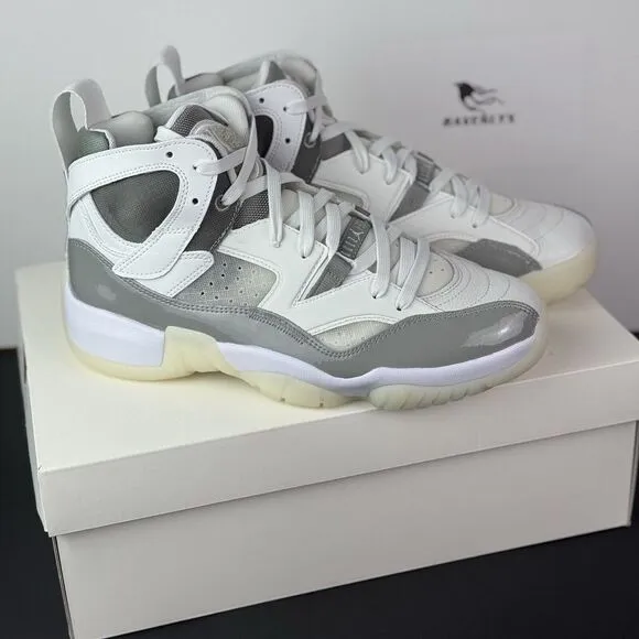 Nike WMNS Jordan‎ Jumpman Two Trey Medium Grey/White DR9631-002 SZ 8.5 /MEN SZ 7