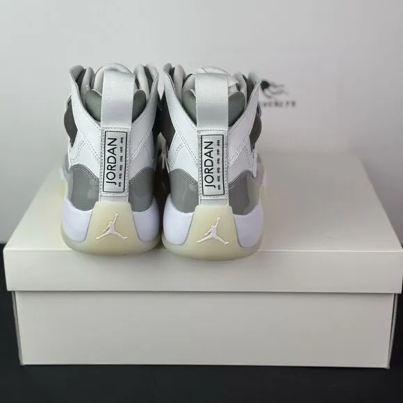 Nike WMNS Jordan‎ Jumpman Two Trey Medium Grey/White DR9631-002 SZ 8.5 /MEN SZ 7