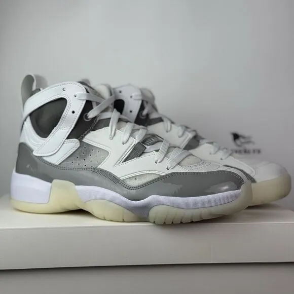 Nike WMNS Jordan‎ Jumpman Two Trey Medium Grey/White DR9631-002 SZ 8.5 /MEN SZ 7