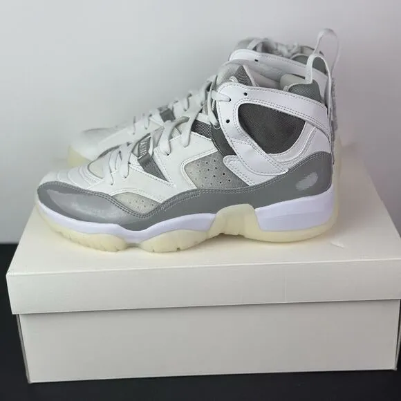 Nike WMNS Jordan‎ Jumpman Two Trey Medium Grey/White DR9631-002 SZ 8.5 /MEN SZ 7