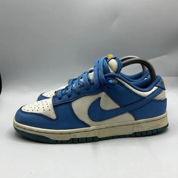 Nike Womens Dunk Low Coast Size 7.5 US Blue White Athletic Shoes DD1503-100