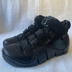 Nike Zoom Lebron IV 4 Black Anthracite Mens Basketball Shoes Size 9.5 FJ1597-001